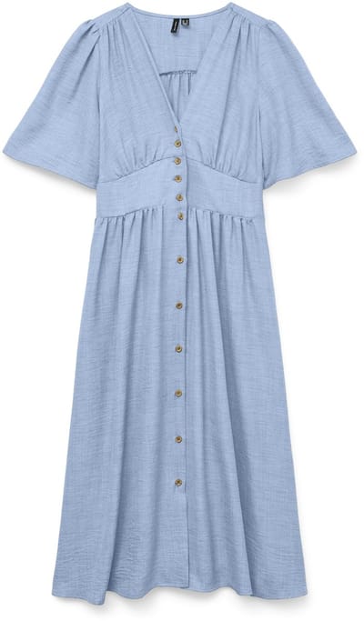 VERO MODA - VMMELANEY 2/4 BLK DRESS WVN NOOS - Dames - Mini jurken
