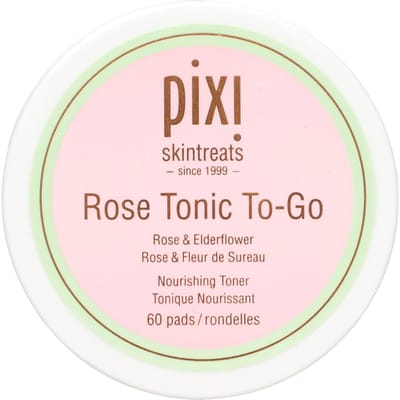 Pixi Beauty, Rose Tonic Togo, Rose & Sureau, 60 disques white