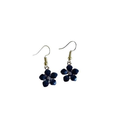 2 Love it Daisy Black - Oorbellen - Meisjes - Lengte: 3.3 cm