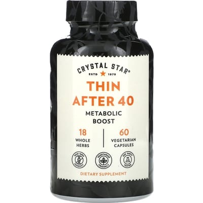 Crystal Star, Thin After 40, 60 plantaardige capsules
