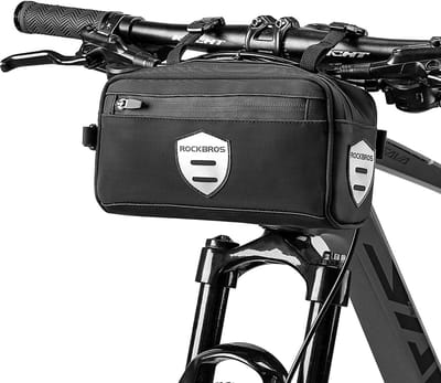 Fietsstuurtas Waterdicht met Schouderriem Reflecterend Framebag 2L voor Mountainbike Racefiets Scooter