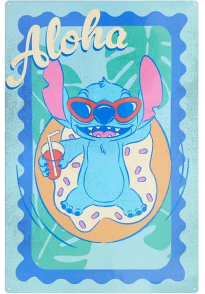 Disney Home Wandbord XXL - Stitch Aloha