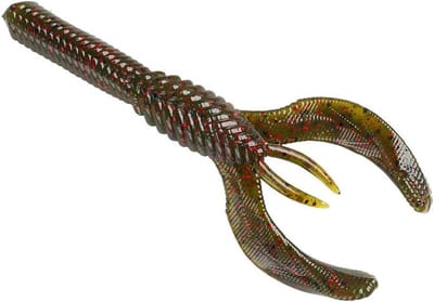 Craw Visaas - Zacht Kunstaas - Vissen - Ultra Natuurlijk - 9.5 cm - Cajun Neon