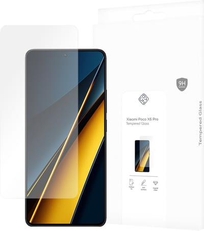 Cazy screenprotector geschikt voor Xiaomi Poco X6 Pro - Screenprotector Gehard Glas