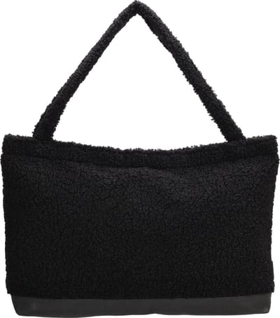 Beagles Navarra Ruime Shopper Teddy Soft - Tote Bag - Dames Tas - Zwart