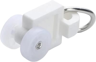 Gordijnlopers - Gordijnrails Haken - Gordijnen Ophangen - Elektronische Accessoire - 10x10 mm - Wit