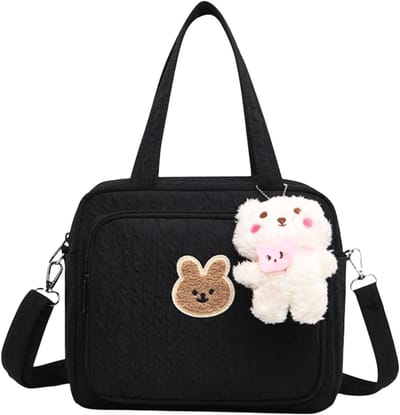 Luiertas Organizer - Baby Opbergtas - Baby Benodigdheden - Veelzijdig Gebruik - 24x20x14 cm - Zwart