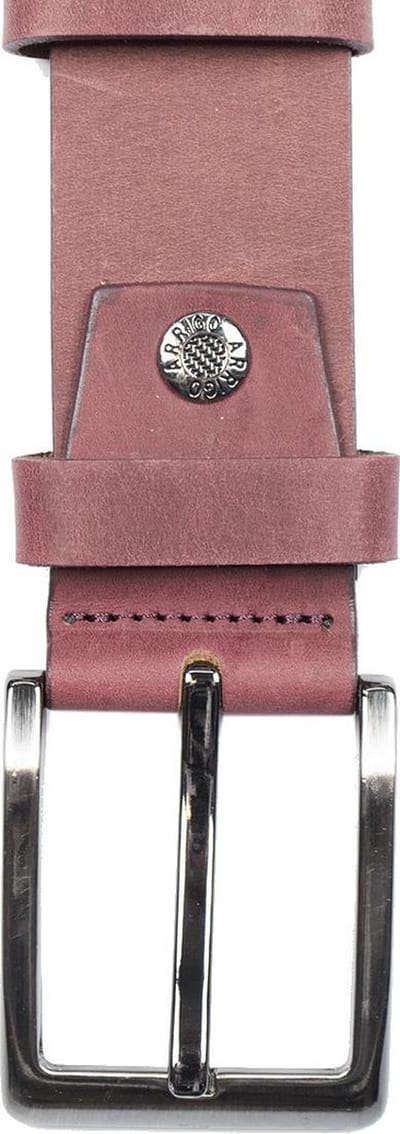 Leren Riem - Riem Dames - Riem Heren - Broekriem - 4 cm breed - 110 cm (taille maat 90 cm) - Bordeaux