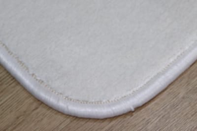 PRIMA - Luxe - Vloerkleed - Naast bed/bank - Warme voeten - Loper - Tamara - wit - ecru - 60x150cm