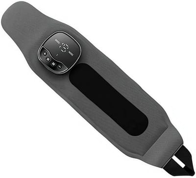 EMS Polsmassager, Handmassager met Warmte, Draadloze 3D Kneed- en Vibratiefunctie, 45℃ Warmte voor Verlichting van Carpaal Tunnel Syndroom, Kantoor en Thuis (Zwart)