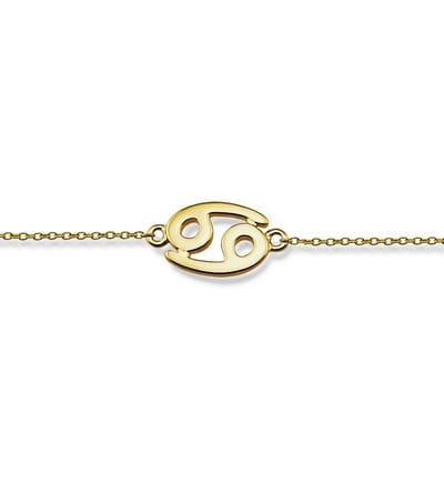 Kreeft Armband Gold-plated Zodiac ZB007G
