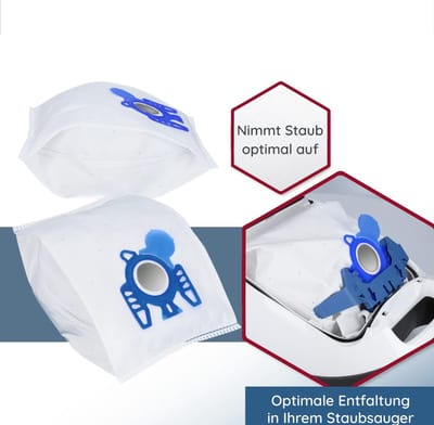 20x Originele Vervangingszakken MSM 10 – 5-laags Hygiënezakken met Microfilter voor Miele C3 Serie
