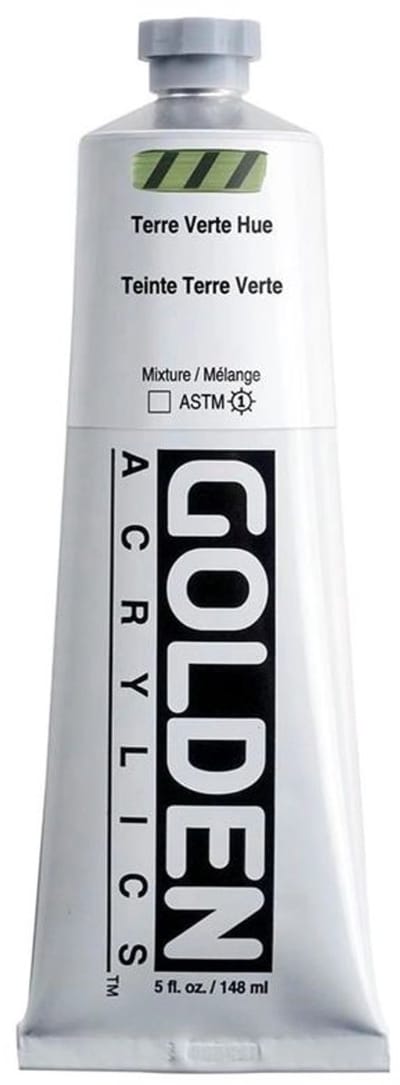 Golden Heavy Body Acrylverf Groene Aarde Toon 148 ml