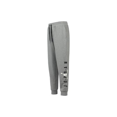 Jordan Pure Kleur Elastische Taille Gebreide Sportbroek Heren Onderkleding Grijs AR4787-091 XXL gray