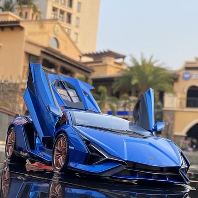 Groot formaat 1:18 Sina Sports Car Legering Auto Model Diecasts & Speelgoed Voertuigen Simulatie Metaal Auto Model Geluid En Licht Kinder Speelgoed Cadeau