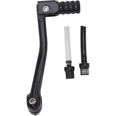 Motorfiets Opvouwbare Versnellingspook CNC Aluminiumlegering Versnellingspookhendel voor SSR110 SSR125 WR200R black