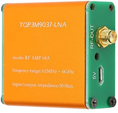 Hoge Versterking RF-versterker 0,1 MHz-6 GHz met Laag Geluidsniveau