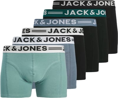 Jack & Jones Heren retro short / pant 6 pack Sense