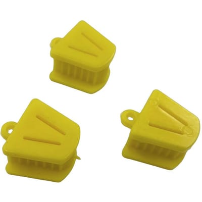 Tanden Propper Bite Rubberen Openhouder Retractor Tandheelkunde Instrument Tandarts Materialen Occlusaal Pad voor Tanduitlijning yellow