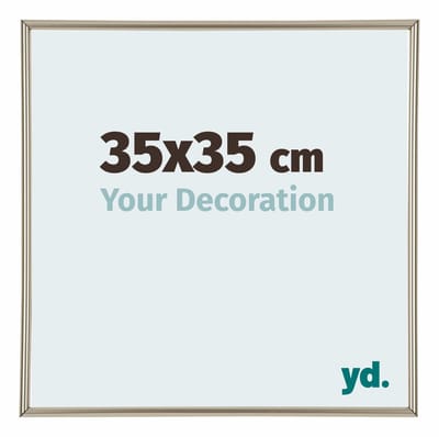 Your Decoration - Fotolijst 35x35 cm - Kunststof - Champagne - Annecy