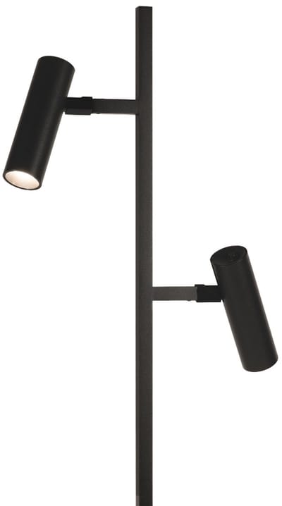 Lumidora Vloerlamp 75718 - FELICIA - 2 Lichts - GU10 - Zwart - Aluminium