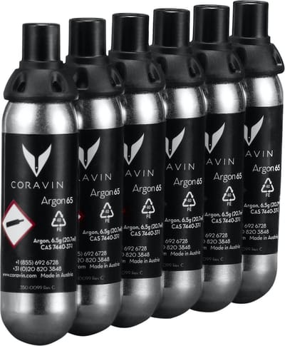 Coravin Pure capsules 6 stuks - 6.5g/21mL