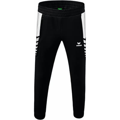 Erima Six Wings Worker Broek Heren - Wit / Zwart | Maat: S