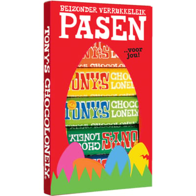 Tony's chocolonely pasen proeverijtje