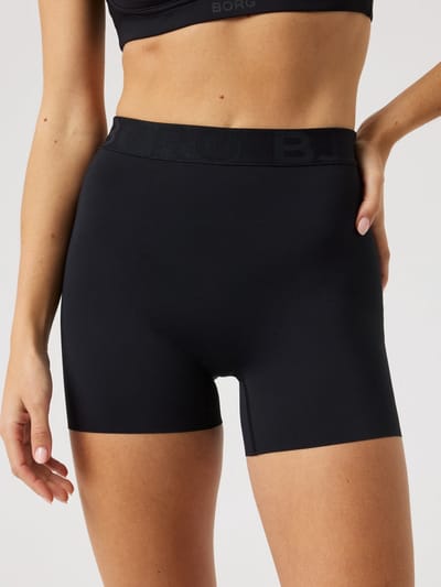 Björn Borg Korte Sportbroek Dames - Short Tight Vrouwen - Zwart - Maat S