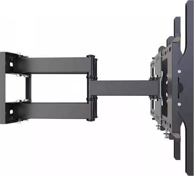 Vizyon VZD65 Draai - en kantelbare tv-beugel - 32-65"- Universele Tv Muurbeugel - Wand Ophang TV Beugel Steun - Televisie Ophangsysteem Muur Ophangbeugel - Wall Mount Houder - Televisiebeugel Wandsteun Ophangsysteem - Draaibaar & Kantelbaar - Max50Kg