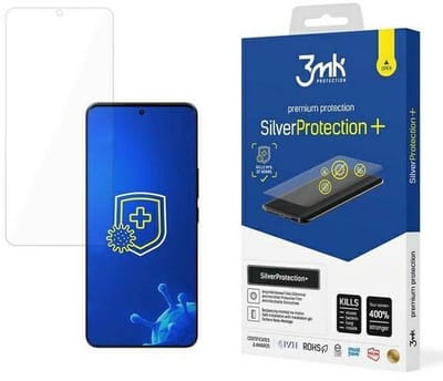3MK SilverProtect+ Serie - Antimicrobiële Folie - Samsung Galaxy M55 - Transparant - Antibacterieel