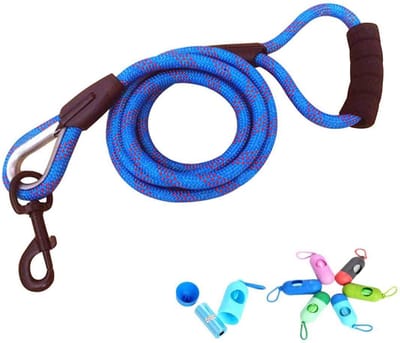 Duurzame Klimtouw Hondenlijn voor Middelgrote en Grote Honden - Blauw