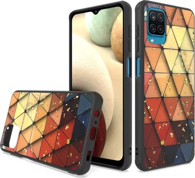 Shockbestendige Silicone Hoesje met print Geschikt voor: Samsung Galaxy A22 4G - Triangle Nation - ZT Accessoires