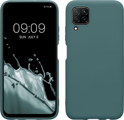 kwmobile telefoonhoesje geschikt voor Huawei P40 Lite - Hoesje voor smartphone - Back cover in Arctische nacht