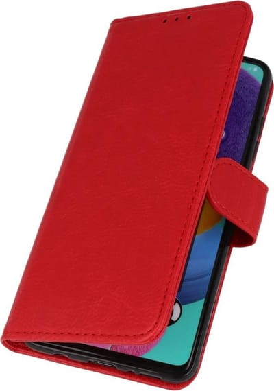 Hoesje Geschikt voor Samsung Galaxy S20 - Book Case Telefoonhoesje - Kaarthouder Portemonnee Hoesje - Wallet Cases - Rood