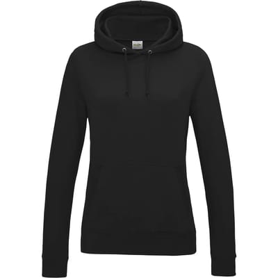 Just Hoods Women´s College Hoodie JH001F - Jet black - L