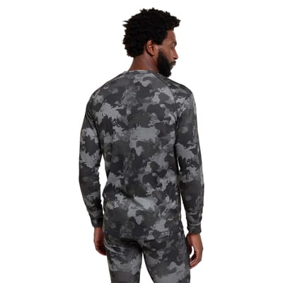 Mountain Warehouse Heren Talus Camouflage Thermo Top (Groen)