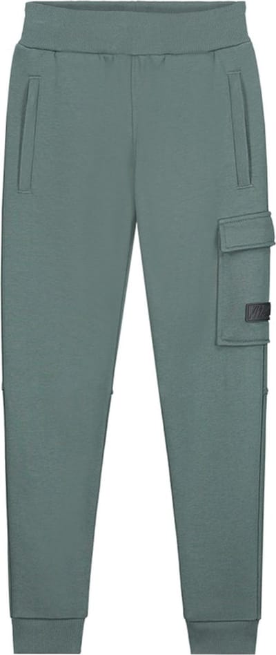 Malelions Cargo Sweatpants Broeken Jongens - Groen - Maat 128