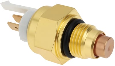 Dailygoods- Temperatuursensor M14x1.5mm - 2-Pins Plug - Compatibel met Yamaha V-Max 1200 - Hoogwaardig Messing - Corrosiebestendig - Lekbestendig - Koelvloeistofsensor