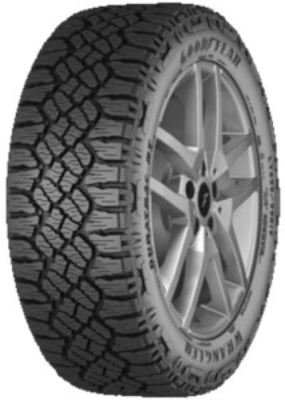 Goodyear Wrangler DuraTrac RT ( LT265/70 R17 121/118Q 10PR EVR, POR, met velgrandbescherming (MFS) OWL )