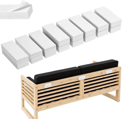 Set van 25 Zelfklevende EVA Foam Standoffs voor Wandbescherming - Hoofdbord Stopper met 10 Stuks (15mm Dikte) en 15 Stuks (5mm Dikte) - Ideaal voor Muren, Meubels en Bescherming tegen Krassen