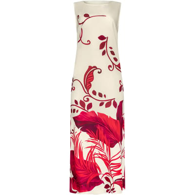 Lange Jurk Lisca Mouwloze zomer maxi-jurk PORTOFINO