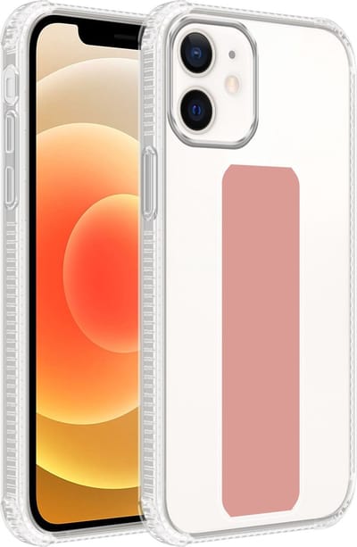 Cadorabo Hoesje geschikt voor Apple iPhone 11 in ROZE - Beschermhoes gemaakt van flexibel TPU silicone Cover Case met houder en standfunctie