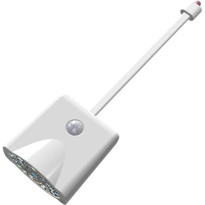 Toiletlamp Toiletnachtlampjes met sterprojector en bewegingssensor 16 kleuren veranderende toiletpotzitting LED-nachtlampje wit