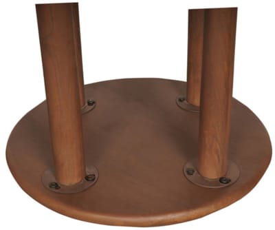 StarFurn Salontafel Enzo - Rond Bruin Hout - 37x37x41cm