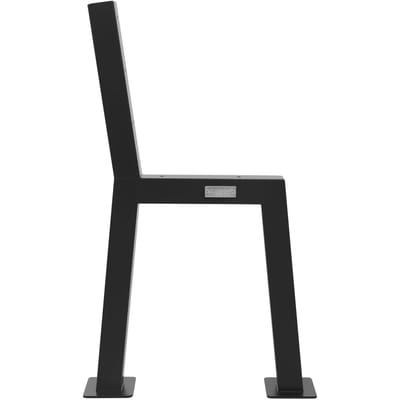 Bankframe Bankrunners set van 2 H-Design 47 x 77,5 cm zwart staal ML-Design