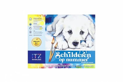 Itz Netherlands - Schilderen op Nummer - Het Brengen van Geluk - 50x40 cm
