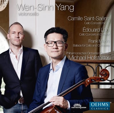 Wen-Sinn Yang, Philharmonisches Orchester Gießen, Michael Hofstetter - Camille Saint-Saëns: Cello Concerto No. 1 | Édouard Lalo: Cello Concerto In D Minor (CD)