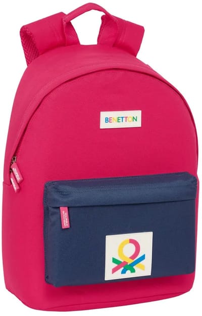 Safta 14.1´´ Benetton 15l 32x42x15 Cm Rugzak Rood,Roze Kinderen