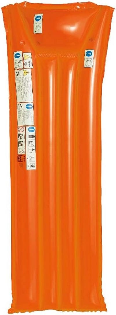 Luchtmatras Kinderen - Opblaasbaar Bed - Kamperen Buiten - Gemaakt in Duitsland - 183x69 cm - Geel